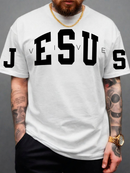 Camiseta Masculina Jesus Vive Moda Evangélica Camisa 100% Algodão
