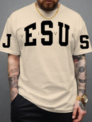 Camiseta Masculina Jesus Vive Moda Evangélica Camisa 100% Algodão