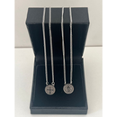 Escapulário de Aço Inox Sao Bento Prata