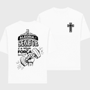 Camiseta T-shirt ou Oversized Feminina Meu Jesus Cristo Fé Tecido Confortável Lançamento