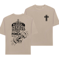 Camiseta T-shirt ou Oversized Feminina Meu Jesus Cristo Fé