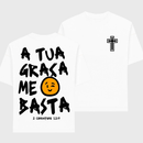 Camiseta T-shirt ou Oversized Feminina Moda Gospel Jesus Cristo Estampa Cristã Malha Macia
