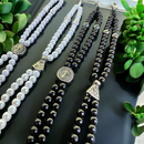 Terço De Pulso Pérola São Bento NOVIDADE Pulseira Religiosa