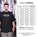 Camiseta Oversized Masculina Camisa 100% Algodao Streetwear Santa Ceia