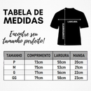Camiseta Masculina Cristã Não Temas Moda Evangélica 100% Algodão