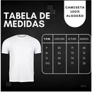 Camiseta “JESUS MORREU POR MIM AGORA VIVO POR ELE” Algodão 30.1