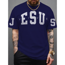 Camiseta Masculina Jesus Vive Camisa 100% Algodão