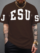 Camiseta Masculina Jesus Vive Moda Evangélica Camisa 100% Algodão