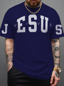 Camiseta Masculina Jesus Vive Moda Evangélica Camisa 100% Algodão