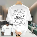 Camiseta Masculina Cristã Jesus Fé Camisa Streetwear Lançamento 100% Algodão Envio Imediato
