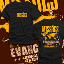 Camiseta Unissex T-shirt Cristã ''MISSÕES'' Alta Qualidade Premium Envio Imediato - 886