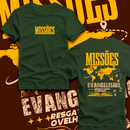 Camiseta Unissex T-shirt Cristã ''MISSÕES''