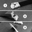 Pulseira masculina Dourada Jesus em aço Borracha Resistente social ajustavel presente