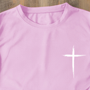 Camiseta T-Shirt 100% algodão "Vivo Por Ele"