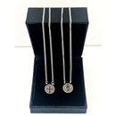 Escapulário de Aço Inox Sao Bento Prata Aço Inox 316L Masculino