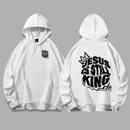 Moletom Canguru Com Bolso e Capuz Streetwear Jesus It Expos