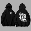 Moletom Canguru Com Bolso e Capuz Streetwear Jesus It Expos Premium Unissex Outlet