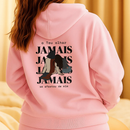 Moletom Canguru Feminino Estampado Cristão Jesus 100% Algodão Blusa de Frio