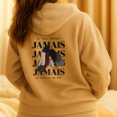 Moletom Canguru Feminino Estampado Cristão Jesus 100% Algodão Blusa de Frio