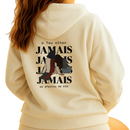 Moletom Canguru Feminino Estampado Cristão Jesus 100% Algodão Blusa de Frio