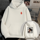 Moletom Canguru Feminino Estampado Cristão Jesus 100% Algodão