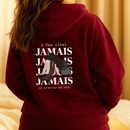 Moletom Canguru Feminino Estampado Cristão Jesus 100% Algodão Blusa de Frio