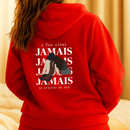 Moletom Canguru Feminino Estampado Cristão Jesus 100% Algodão Blusa de Frio