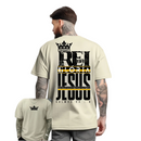Camisa T-shirt Oversized Street Wear Casual Estilo Crista Rei Da Gloria Camiseta 100% Algodão